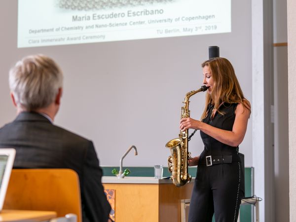 Clara Immerwahr Award 2019 - Musician playing