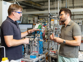 A glimpse into the lab of Peter Strasser