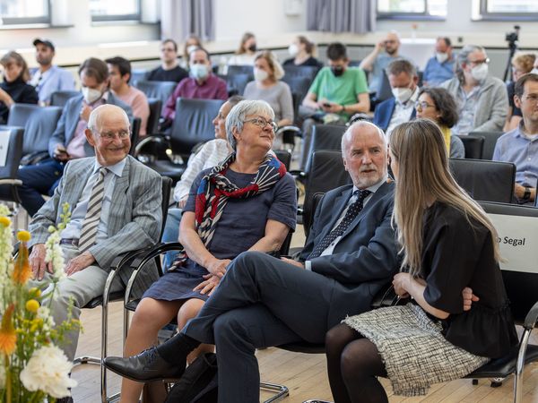 The family of awardee Dr. Charlotte Vogt