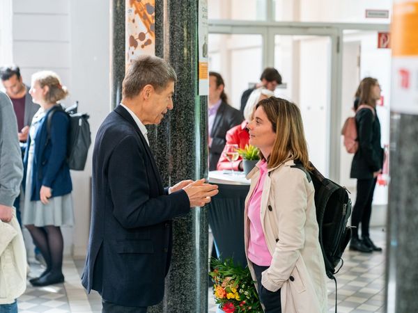 Clara Immerwahr Award 2019 - Prof. Joachim Sauer at the party