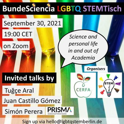 Bundesciencia LGBTQ STEM Tisch 