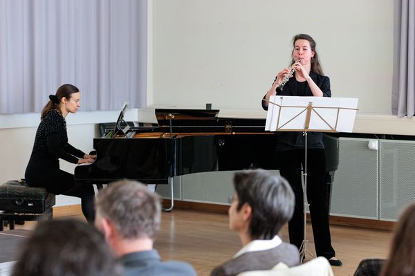 Lydia Gorstein (Piano) and Marianne Mittenzwey (Oboe)