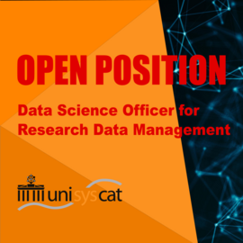Job Offer: Data Science Officer for Research Data Management