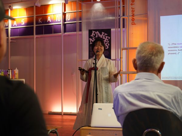 Yoonha Kim, speaker of Matters of Activity