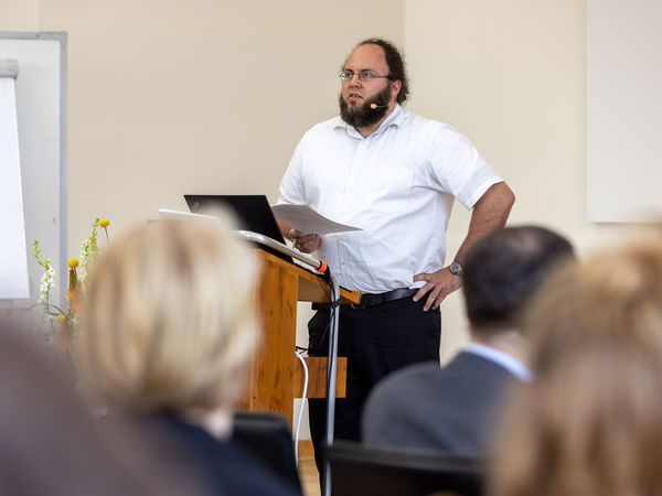 Welcoming remarks by TU Berlin's vice president Christian Schröder