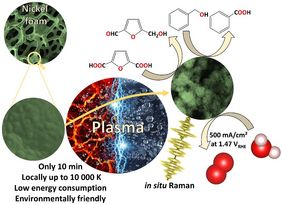 New superior electrode material: plasma-modified nickel foam