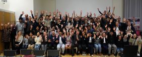 group picture at the BIG NSE Alumni Meeting